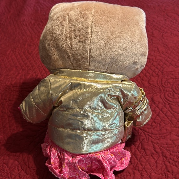 Hello Kitty Plush Toy with Gold Jacket and Pink Accents - Picture 3 of 7